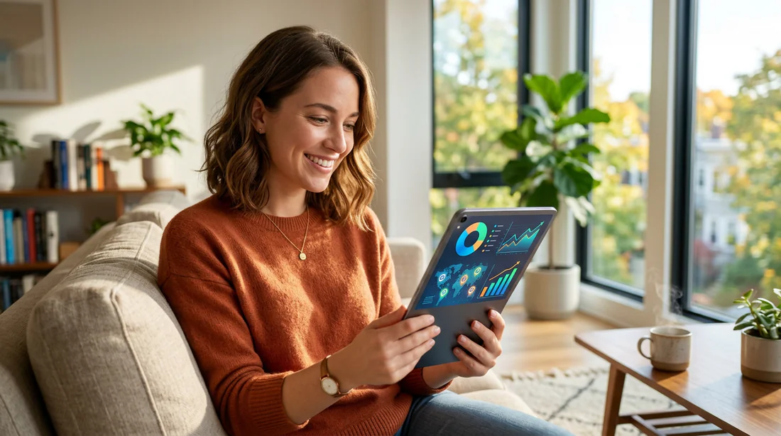 Infographie expliquant le calcul de rentabilité d'un investissement locatif